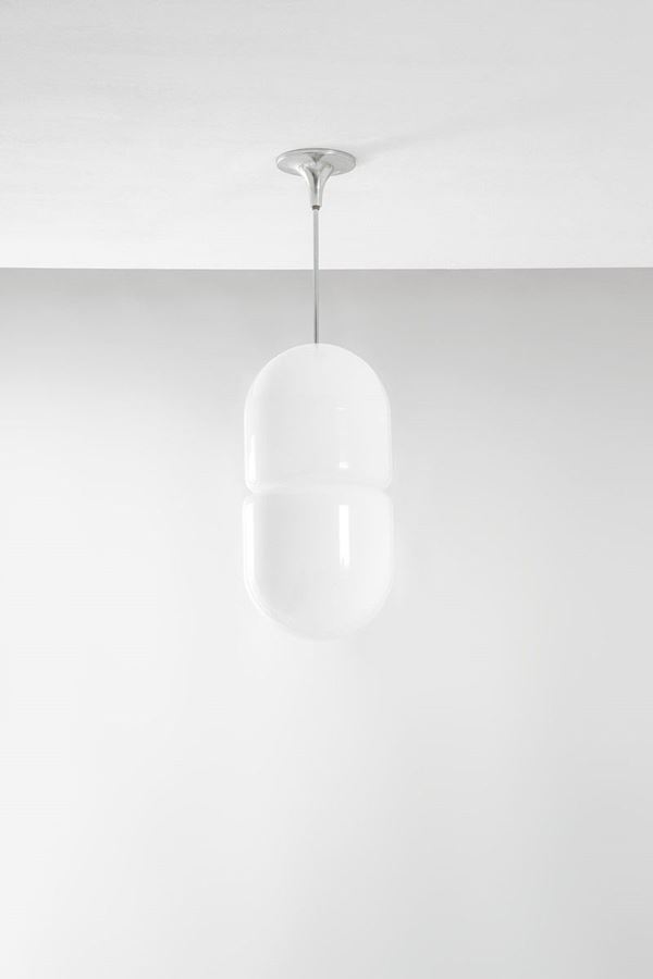 Claudio Salocchi : Lampadario mod. Zea 
Vetro op  - Auction Spring Design - Incanto Casa d'Aste e Galleria