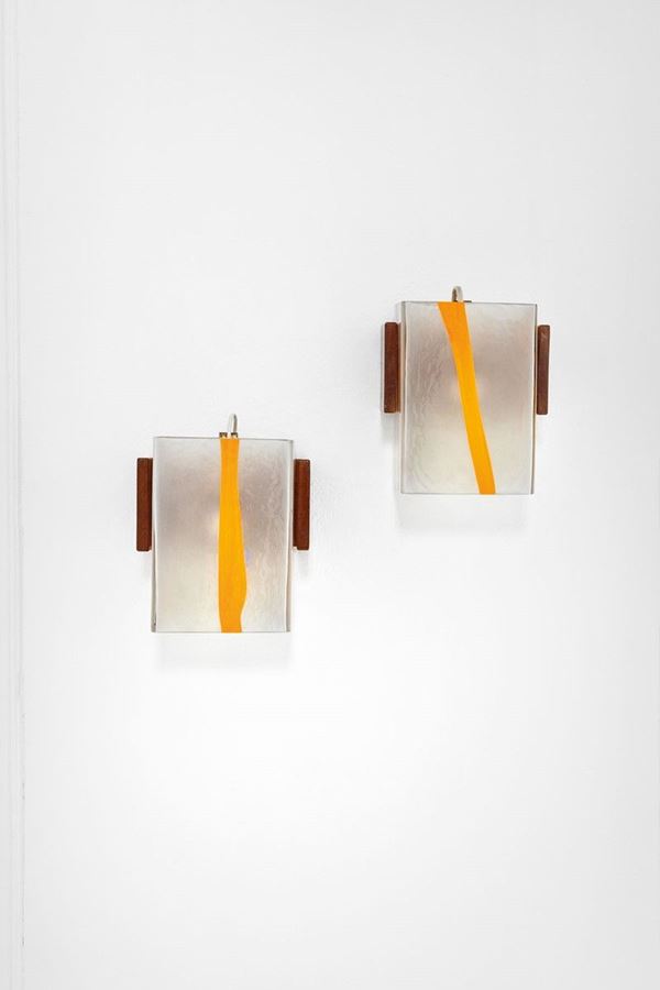 Vistosi : Due lampade da parete
Vetro d  - Asta Spring Design - Incanto Casa d'Aste e Galleria