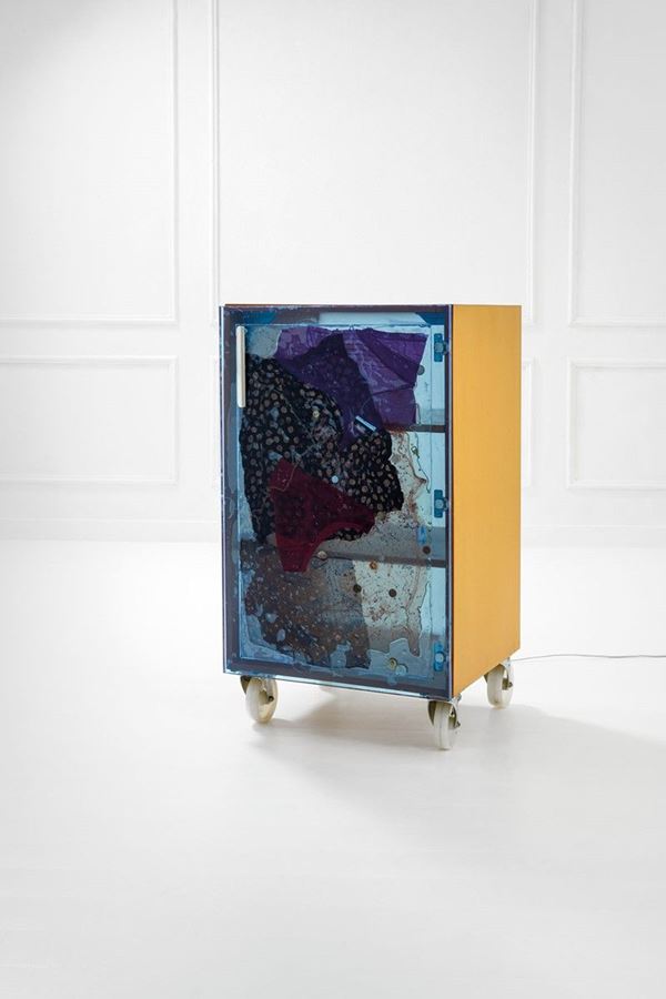 Studio Bottello : Mobile contenitore su ruote lu  - Auction Spring Design - Incanto Casa d'Aste e Galleria