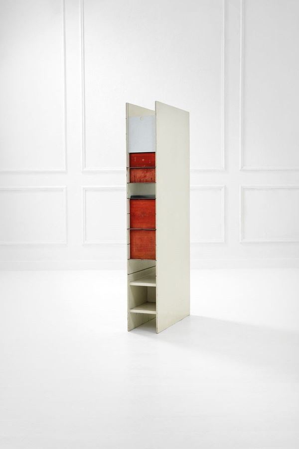 Giorgio De Ferrari : Mobile contenitore da centro m  - Asta Spring Design - Incanto Casa d'Aste e Galleria