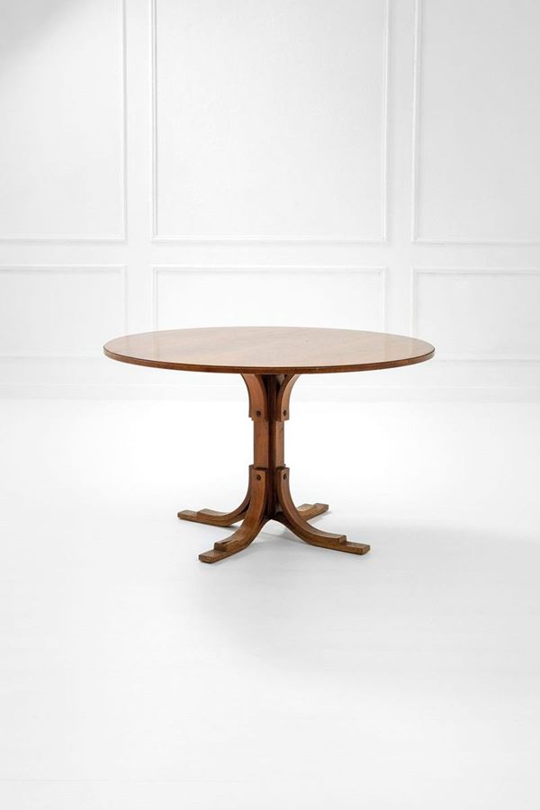 Luigi Bandini Buti : Tavolo rotondo
Legno. 
Pezzo  - Asta Spring Design - Incanto Casa d'Aste e Galleria