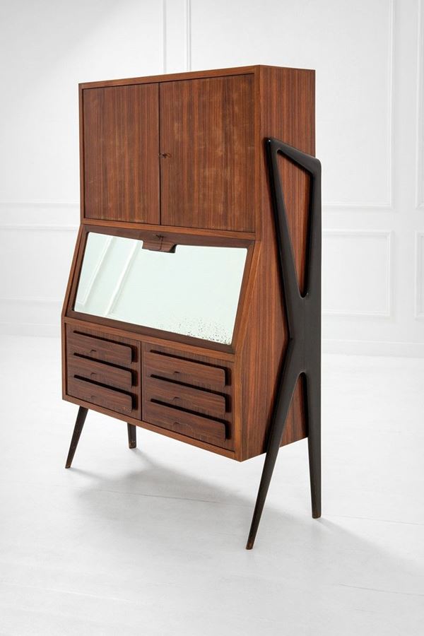 Ico Parisi : Mobile da soggiorno
Legno, ot  - Asta Spring Design - Incanto Casa d'Aste e Galleria