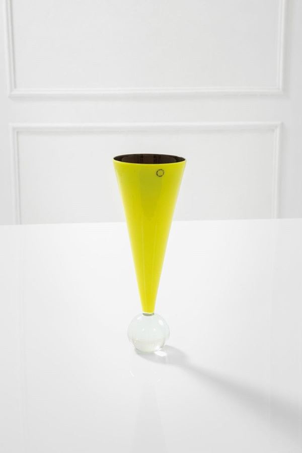 Laura Diaz De Santillana : Vaso della serie Biro
Vetro i  - Asta Spring Design - Incanto Casa d'Aste e Galleria