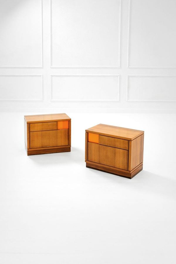 Ico Parisi : Due comodini
Legno, laminato   - Auction Spring Design - Incanto Casa d'Aste e Galleria