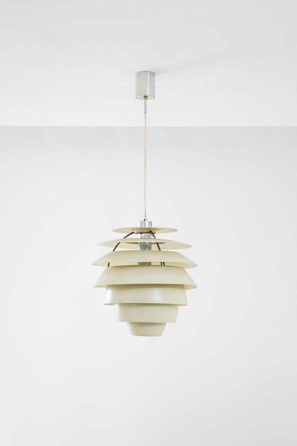 Stilnovo : Lampada a sospensione 
Metall  - Asta Spring Design - Incanto Casa d'Aste e Galleria