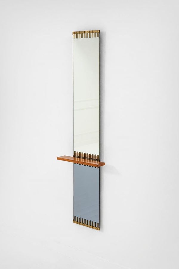 Ettore Sottsass : Specchiera con mensola
Ottone  - Asta Spring Design - Incanto Casa d'Aste e Galleria