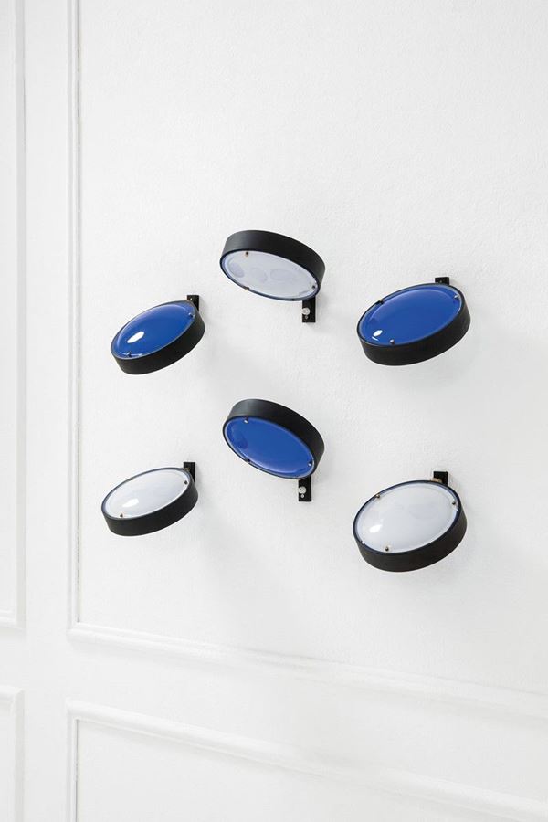 G.C.M.E. : Sei lampade da parete
Allumin  - Asta Spring Design - Incanto Casa d'Aste e Galleria