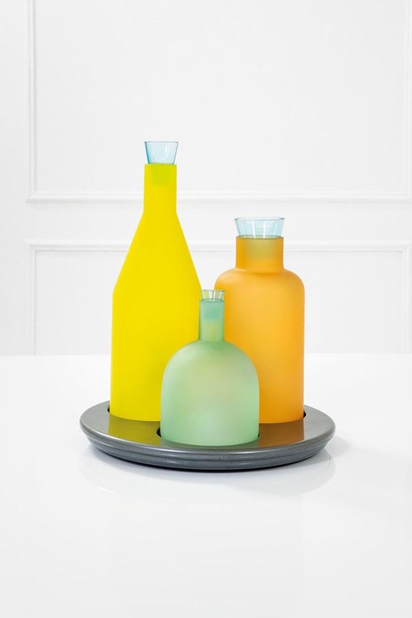 Itre : Lampada da tavolo
Vetro color  - Asta Spring Design - Incanto Casa d'Aste e Galleria