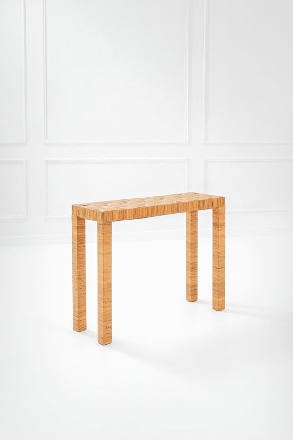 Vivai del Sud : Console 
Legno, malacca.
Pro  - Auction Spring Design - Incanto Casa d'Aste e Galleria