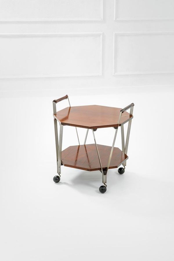 Ico Parisi : Carrello mod. SD11
Legno, ott  - Asta Spring Design - Incanto Casa d'Aste e Galleria