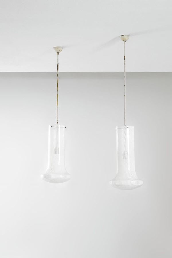 Venini : Due lampade a sospensione
Vet  - Auction Spring Design - Incanto Casa d'Aste e Galleria