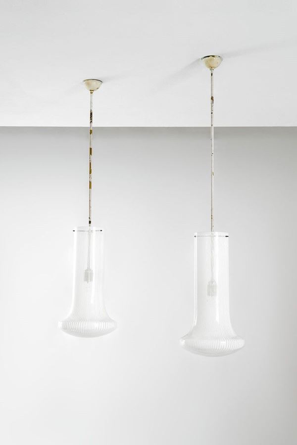 Venini : Due lampade a sospensione
Vet  - Auction Spring Design - Incanto Casa d'Aste e Galleria