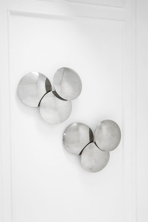 Reggiani : Due lampade da parete 
Metall  - Asta Spring Design - Incanto Casa d'Aste e Galleria