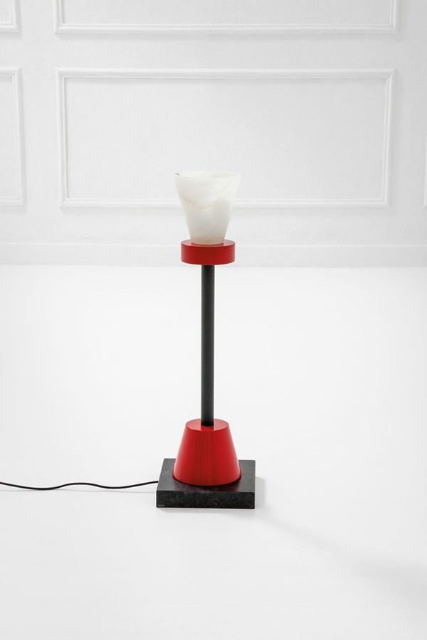 Ettore Sottsass : Lampada Luce Bassa
Marmo, leg  - Auction Spring Design - Incanto Casa d'Aste e Galleria