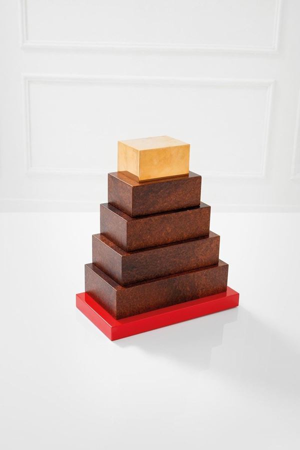 Alessandro Mendini : Box per gioielli Memory 
Radi  - Asta Spring Design - Incanto Casa d'Aste e Galleria
