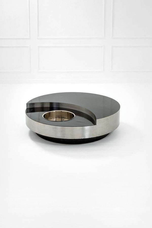 Willy Rizzo : Tavolino girevole mod. TRG 
L  - Asta Spring Design - Incanto Casa d'Aste e Galleria