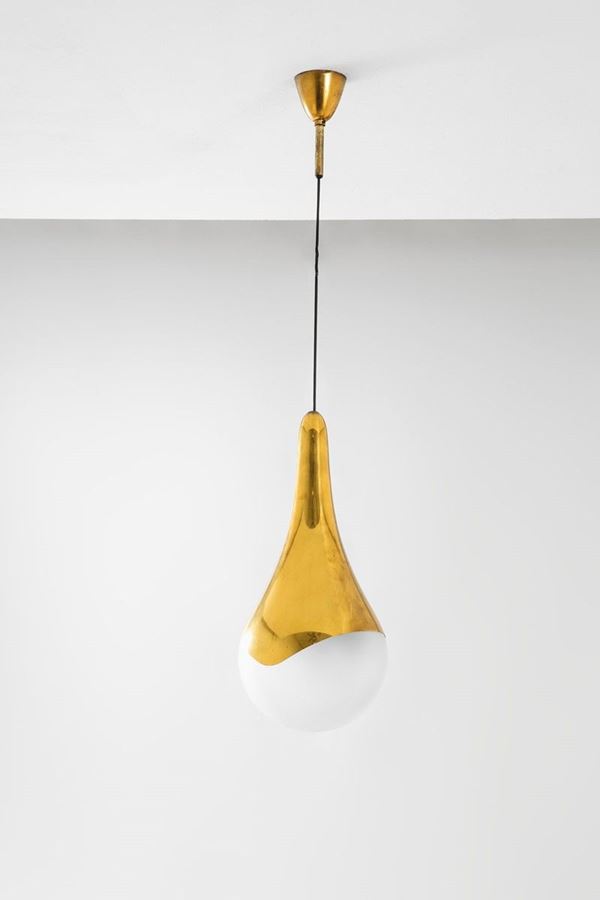 Max Ingrand : Lampada a sospensione mod. 184  - Auction Spring Design - Incanto Casa d'Aste e Galleria