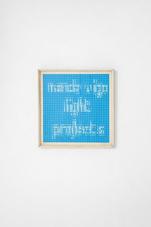 Nanda Vigo : Serigrafia su carta entro corn  - Asta Spring Design - Incanto Casa d'Aste e Galleria