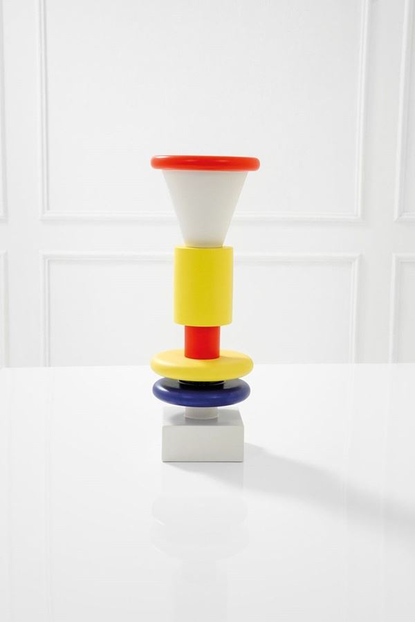 Ettore Sottsass : Vaso per fiori della Collezion  - Auction Spring Design - Incanto Casa d'Aste e Galleria