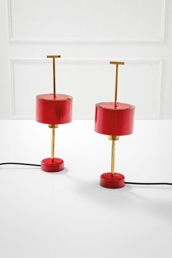 Due lampade da tavolo
Ottone,  - Asta Spring Design - Incanto Casa d'Aste e Galleria
