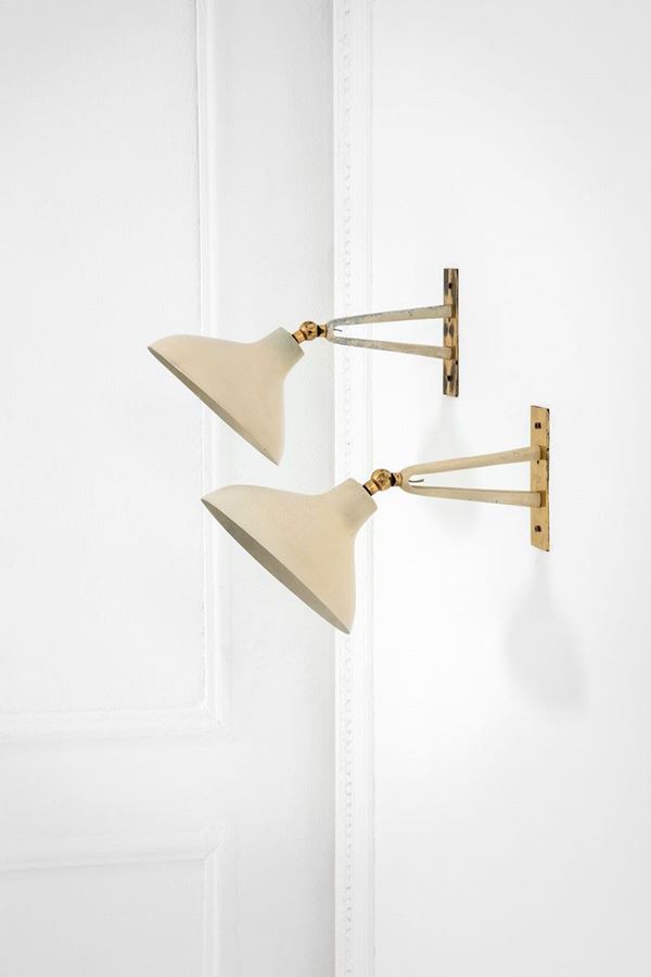 Due lampade da parete
Allumin  - Asta Spring Design - Incanto Casa d'Aste e Galleria