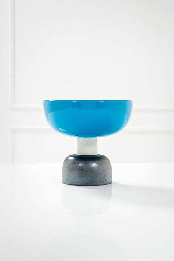 Ettore Sottsass : Centrotavola
Ceramica.
Prod.  - Auction Spring Design - Incanto Casa d'Aste e Galleria
