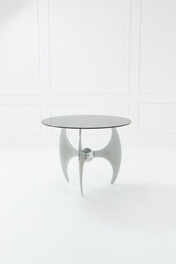 Luciano Campanini : Tavolo ad altezza variabile mo  - Asta Spring Design - Incanto Casa d'Aste e Galleria