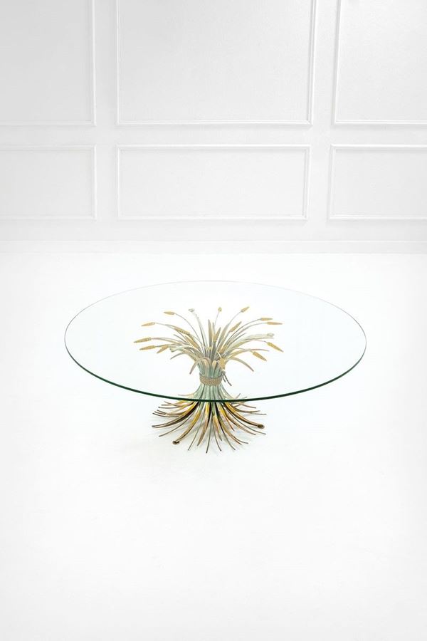Maison Bagues (attr.) : Tavolo basso
Metallo smaltato  - Asta Spring Design - Incanto Casa d'Aste e Galleria