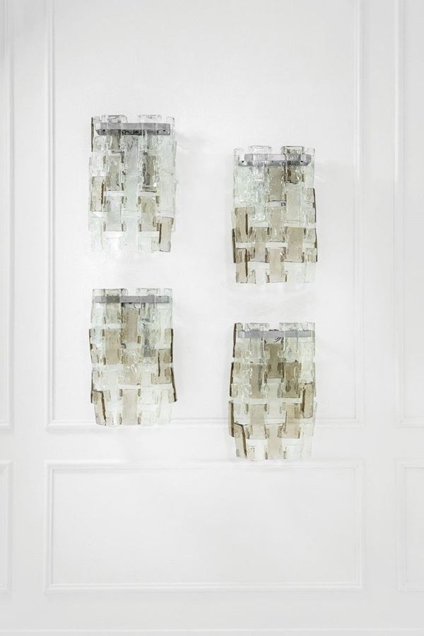 Salviati &amp; C. : Quattro lampade da parete
Vet  - Asta Spring Design - Incanto Casa d'Aste e Galleria