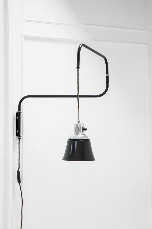 Heinrich Bormann : Lampada da parete mod. 830 
M  - Asta Spring Design - Incanto Casa d'Aste e Galleria
