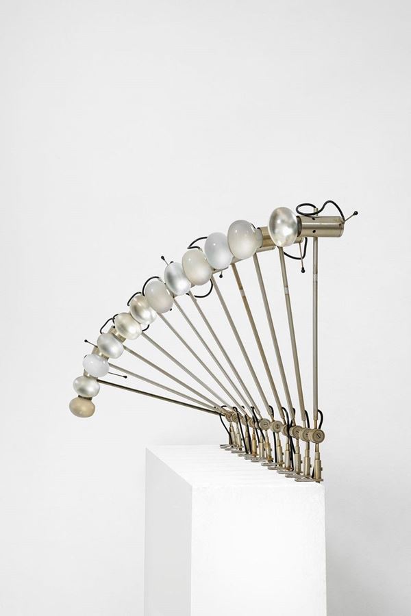 Tito Agnoli : Dodici lampade da tavolo a mor  - Auction Spring Design - Incanto Casa d'Aste e Galleria