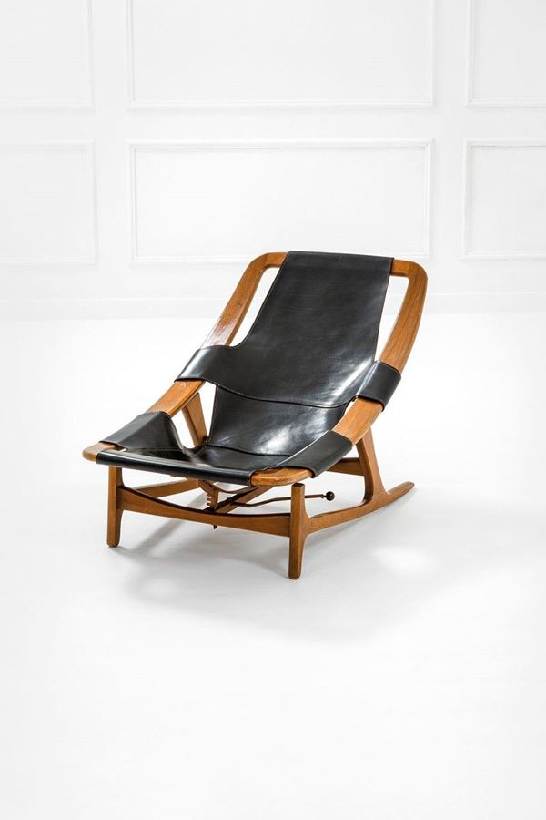 Arne Tiedemann-Ruud : Poltrona mod. Holmenkollen 
L  - Asta Spring Design - Incanto Casa d'Aste e Galleria