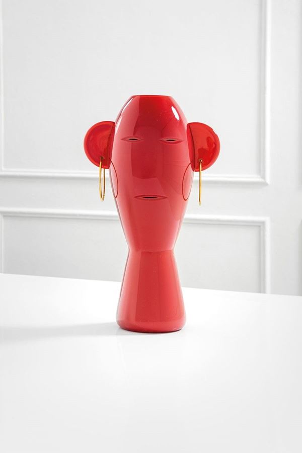 Alessandro Mendini : Guerriero
Scultura in vetro s  - Asta Spring Design - Incanto Casa d'Aste e Galleria