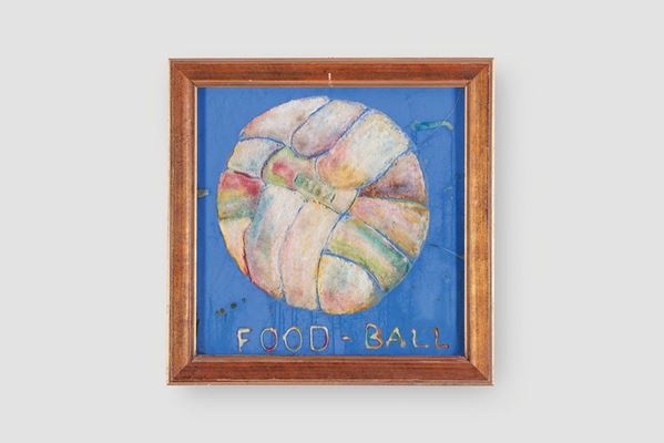Aldo Mondino : Food-Ball
Tecnica mista su te  - Asta Spring Design - Incanto Casa d'Aste e Galleria
