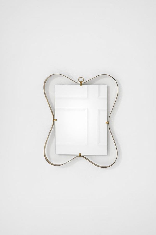 Fontana Arte : Specchio da parete 
Ottone, c  - Asta Spring Design - Incanto Casa d'Aste e Galleria