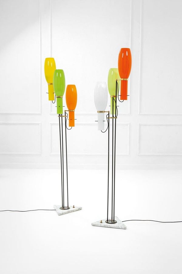 Due lampade da terra
Ottone,   - Asta Spring Design - Incanto Casa d'Aste e Galleria