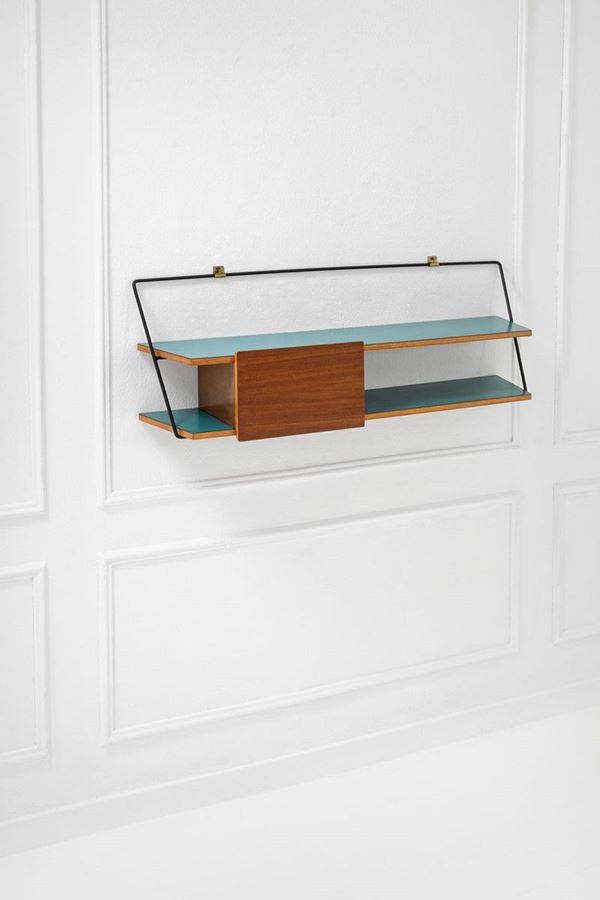 Eugenia Alberti Reggio : Console pensile
Legno, lamina  - Auction Spring Design - Incanto Casa d'Aste e Galleria