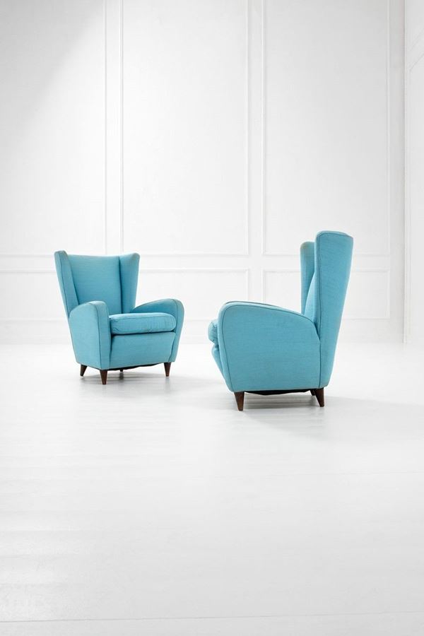 Paolo Buffa : Due poltrone mod. Bristol 
Le  - Asta Spring Design - Incanto Casa d'Aste e Galleria