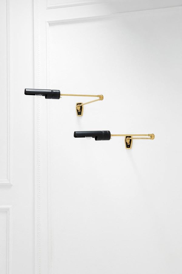 Stilnovo : Due lampade da parete
Ottone   - Asta Spring Design - Incanto Casa d'Aste e Galleria