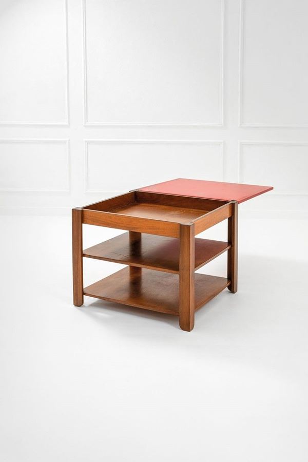 La Permanente Mobili Cant&#249; : Tavolo con vano contenitore 
  - Auction Spring Design - Incanto Casa d'Aste e Galleria