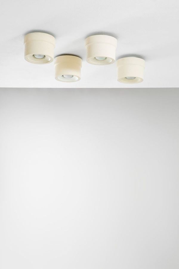 Gino Sarfatti : Quattro lampade a plafone mod.  - Auction Spring Design - Incanto Casa d'Aste e Galleria