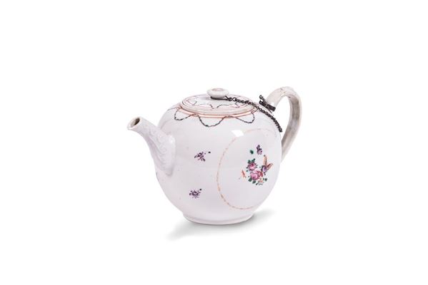 Teiera in porcellana decorata   - Asta Antiquariato - Incanto Casa d'Aste e Galleria
