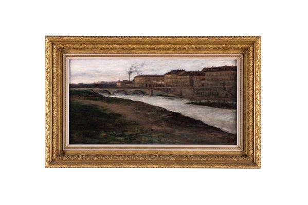 Pittore del XIX secolo
Paesag  - Asta Antiquariato - Incanto Casa d'Aste e Galleria