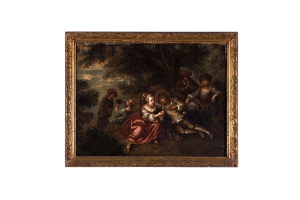 Sebastien detto Leclerc des Gobelins Leclerc - L'offerta della mela