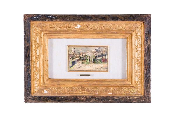 Maurice Utrillo : Scorcio di Montmartre
Olio su  - Auction Antiquariato - Incanto Casa d'Aste e Galleria