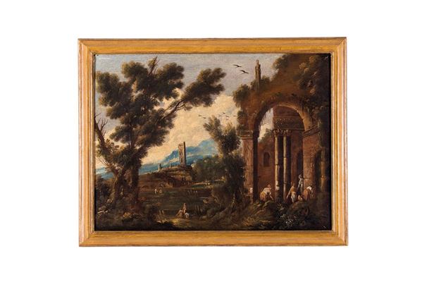 Maniera di Antonio Travi, dett  - Auction Antiquariato - Incanto Casa d'Aste e Galleria