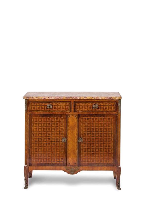 Credenza a due sportelli e due