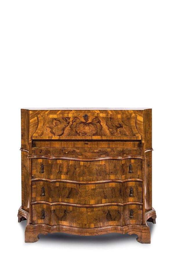 Comò con ribalta - da un modello antico  - Auction Antiques - Incanto Casa d'Aste e Galleria