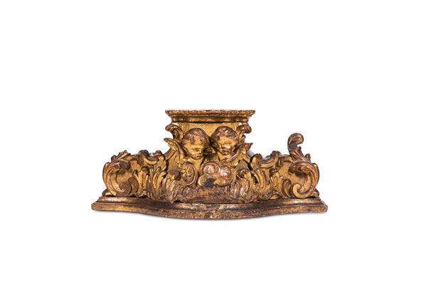 Grande mensola in legno scolpi  - Auction Antiquariato - Incanto Casa d'Aste e Galleria