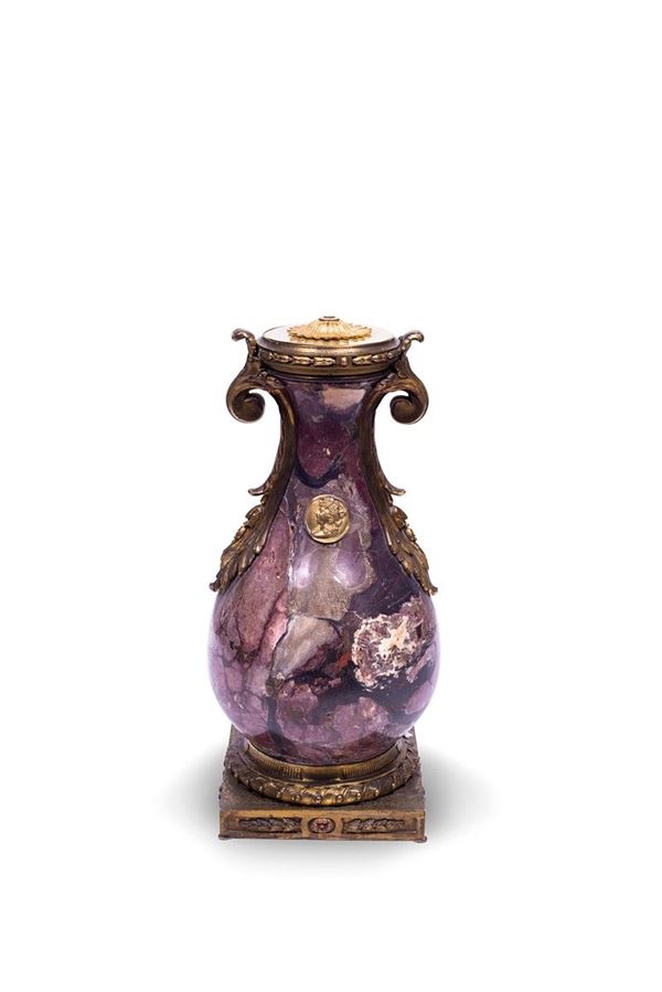 Grande vaso a bottiglia in mar  - Asta Antiquariato - Incanto Casa d'Aste e Galleria